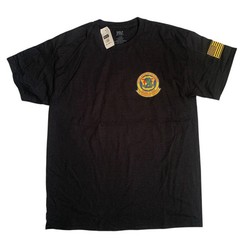 USMC Men’s Size L 2nd Battalion 4Th Marines Short Sleeve Black T-Shirt NEW