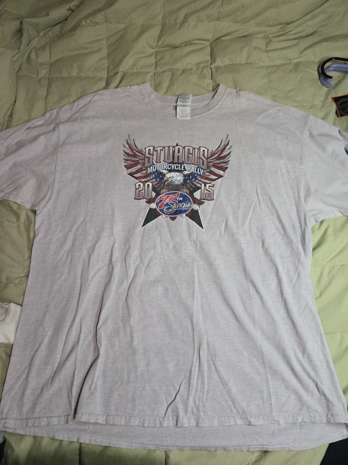 Sturgis 75th Anniversary 2015 Black Hills Rally T-Shirt 2XL gallery