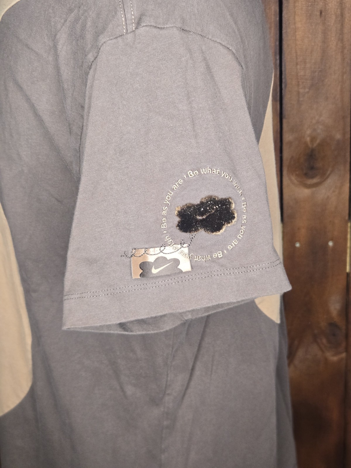 Nike NSW 2 Tone Brown Shirt Large gallery
