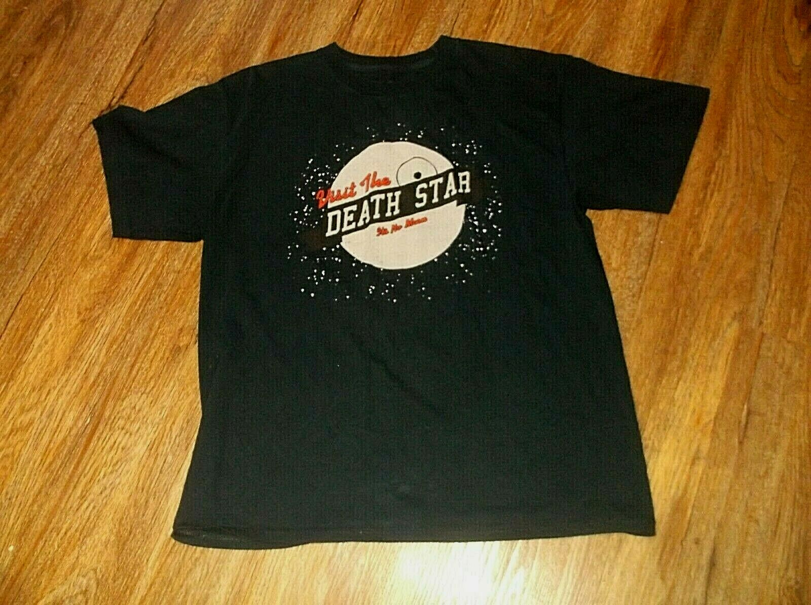 Star Wars Visit The Death Star It's No Moon T Shirt Sz Large L 100% Cotton gallery