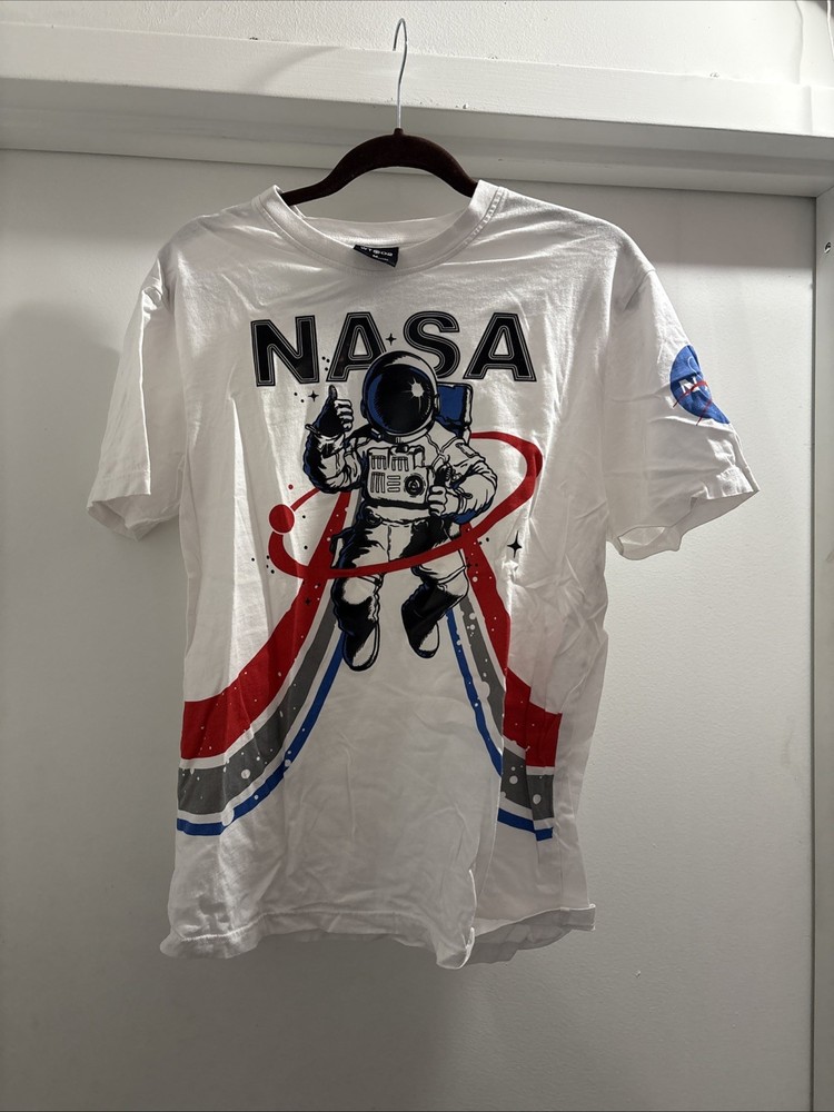 NASA WT02 Cotton T-Shirt, Medium Spaceman