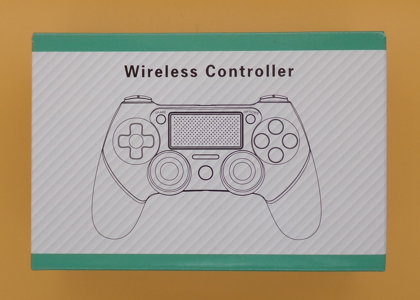 Wireless Controller for PS4, Wired P-4 Pro Controller with Paddles, Black P-4