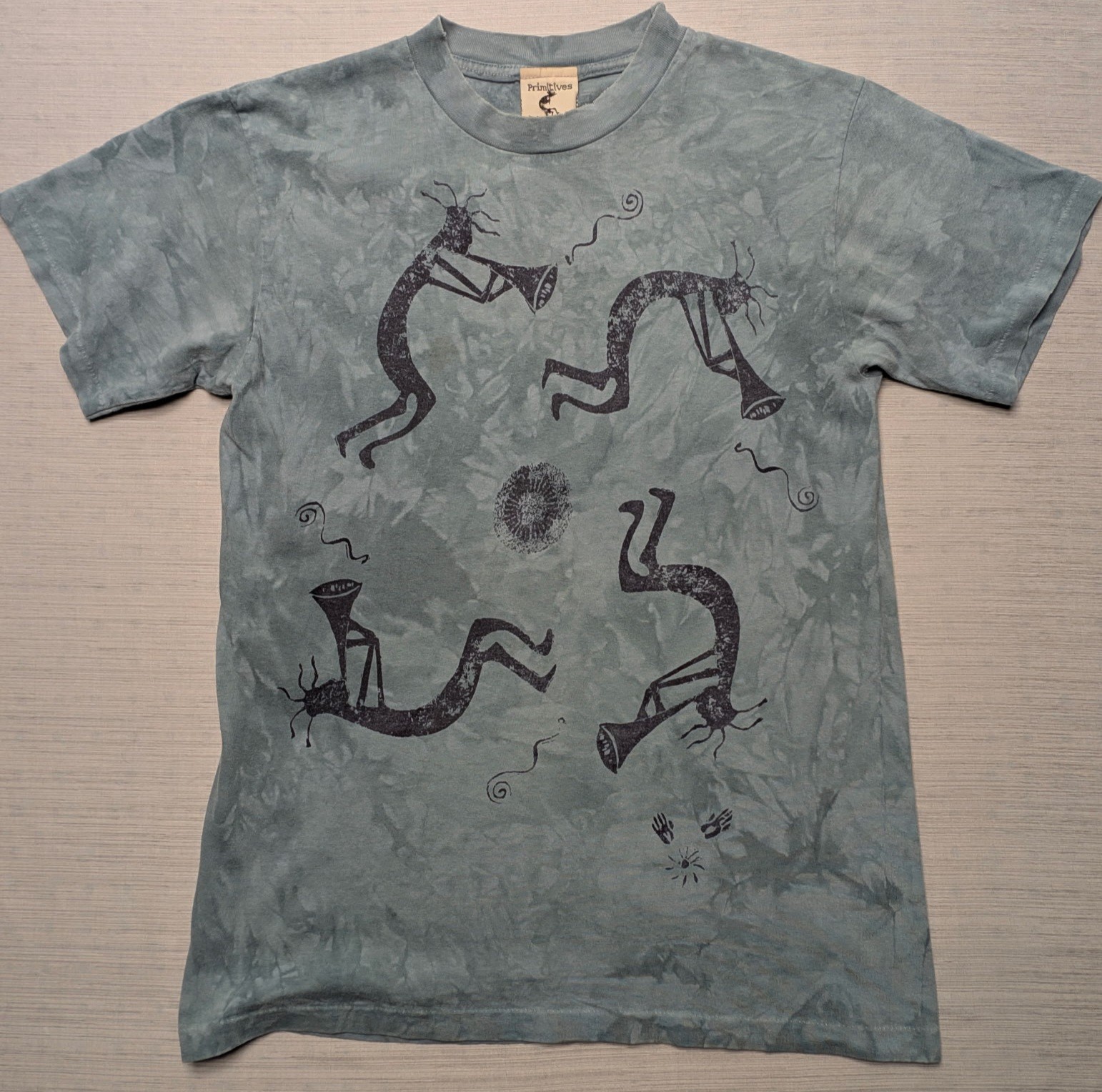 Vintage Primitives Andrea Bragg Designs Native American T-Shirt Medium gallery