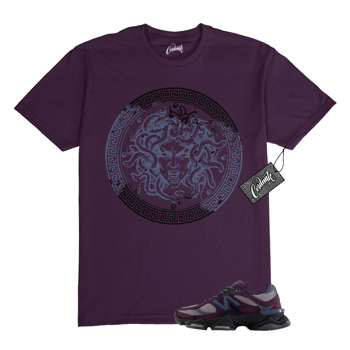 9060 Plum Brown Ice Wine Dark Arctic Grey T Shirt to Match CLP