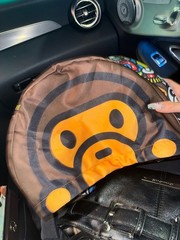 Starbucks Korea x BAPE A Bathing Ape Baby Milo Foldable Neck Pillow Limited Edit