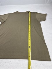 VINTAGE Skillcraft Troop Support Olive Green Snall S Army Military T-Shirt VTG