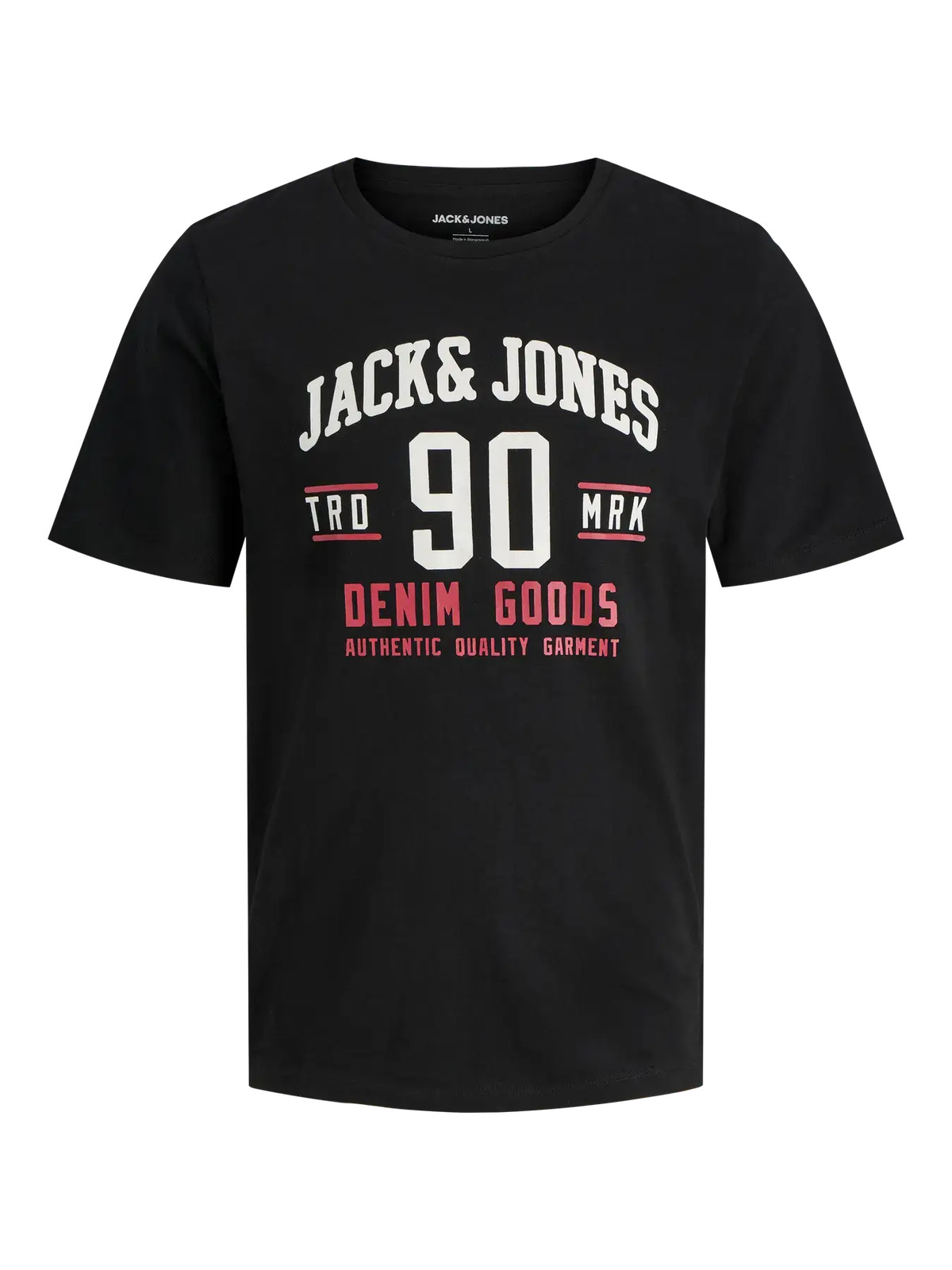 Jack & Jones 3 Pack JJETHAN Crew Neck T-Shirts - Olive/Black/Moonbeam gallery