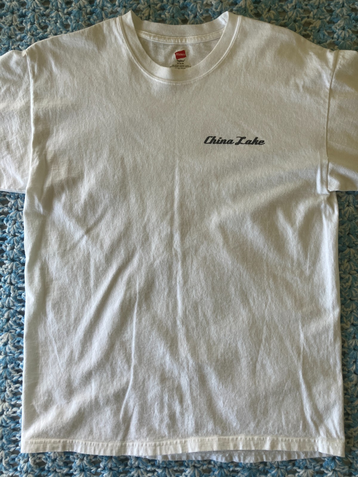China Lake Naval Weapons Center Historical Patches T-shirt Size Medium gallery