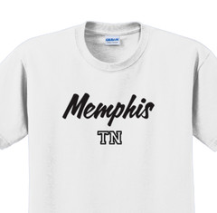 Memphis, Tennessee State T-Shirt Short Sleeve Graphic Tee Unisex apparel