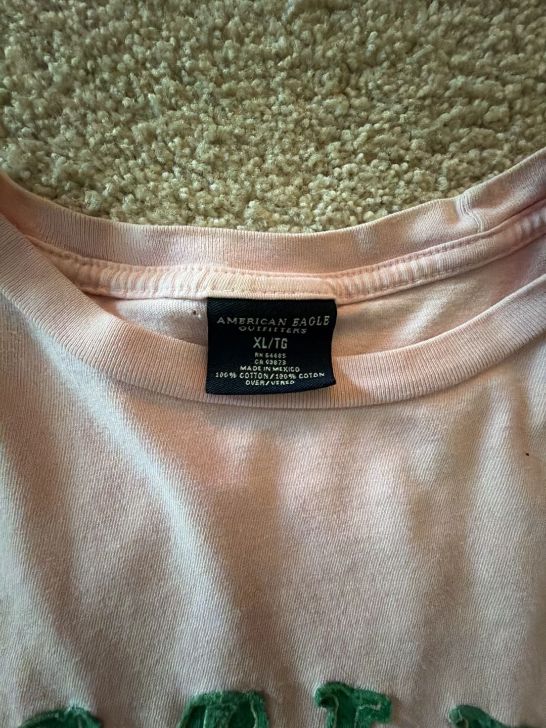 American Eagle Philadelphia Eagles Pink Graphic T-Shirt gallery