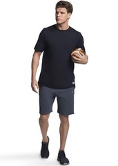 Mens Performance Cotton Short Sleeve T-Shirt, Black, XXL