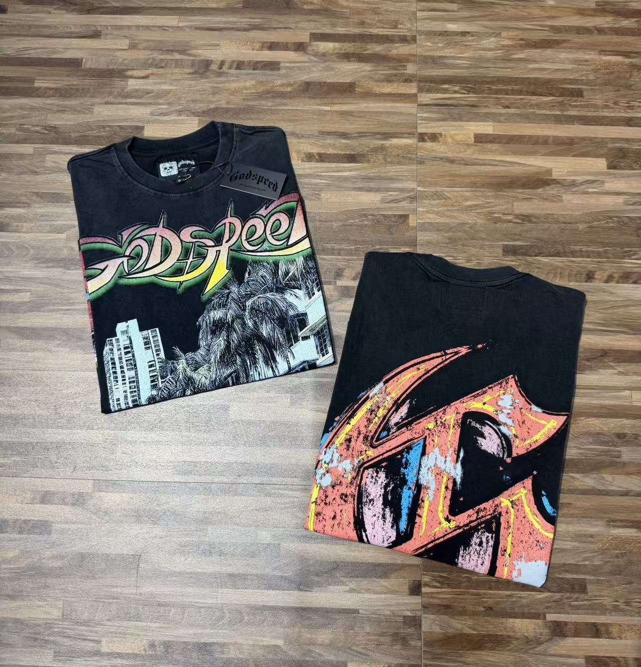 26SS Godspeed Classic sports car print Tee Mens Short Sleeve T-shirt gallery