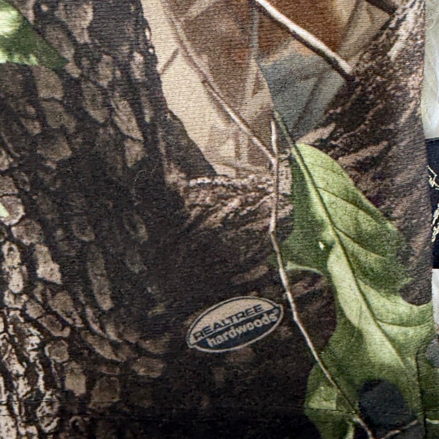 Sportsmans Warehouse Realtree Hardwoods Camo Henley Shirt XL Hunting Outdoors gallery