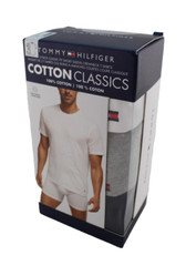 TOMMY HILFIGER Size S 34-36 Multi-Color 3-Pk Classic Crew Neck T-shirts MSRP $42