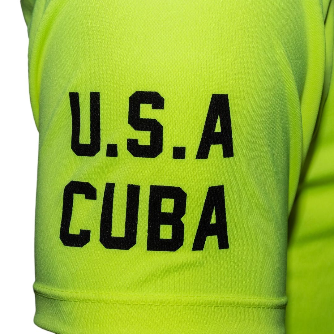 Official World Speed Record Apache Star Tee | Cotton/Performance | Safety Green gallery