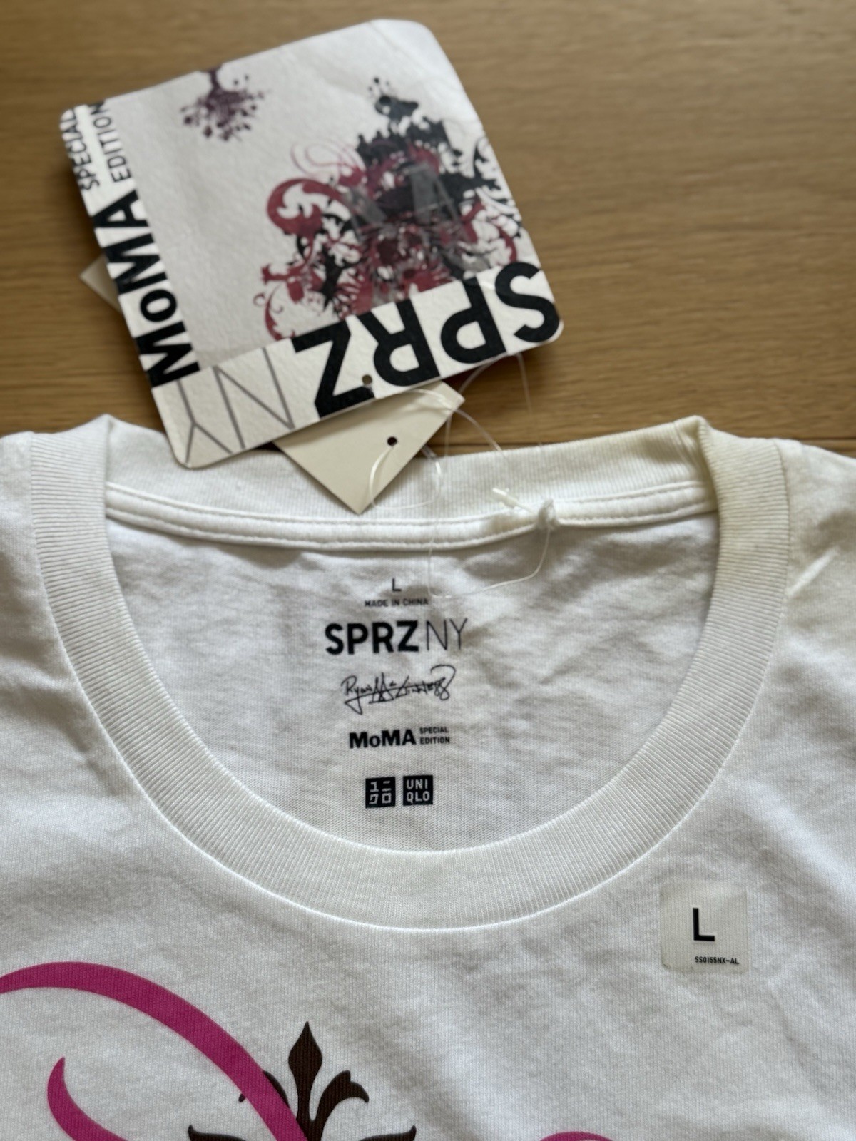 UNIQLO x MoMA x RYAN McGINNESS Art T Shirt - Size L - NWT *Flaws* gallery