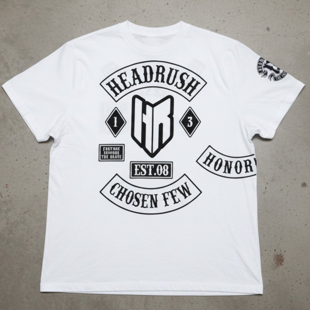 *HEADRUSH* (White) ~Chosen Few~ Short Sleeve T-Shirts gallery