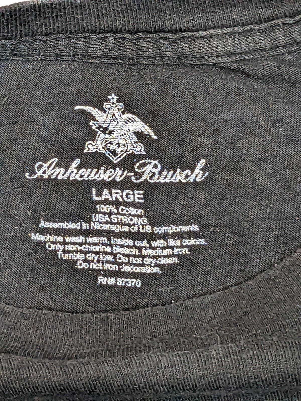 Busch Beere John Deere Parody T-Shirt Size Large Anheuser-Busch Beer Graphic USA gallery
