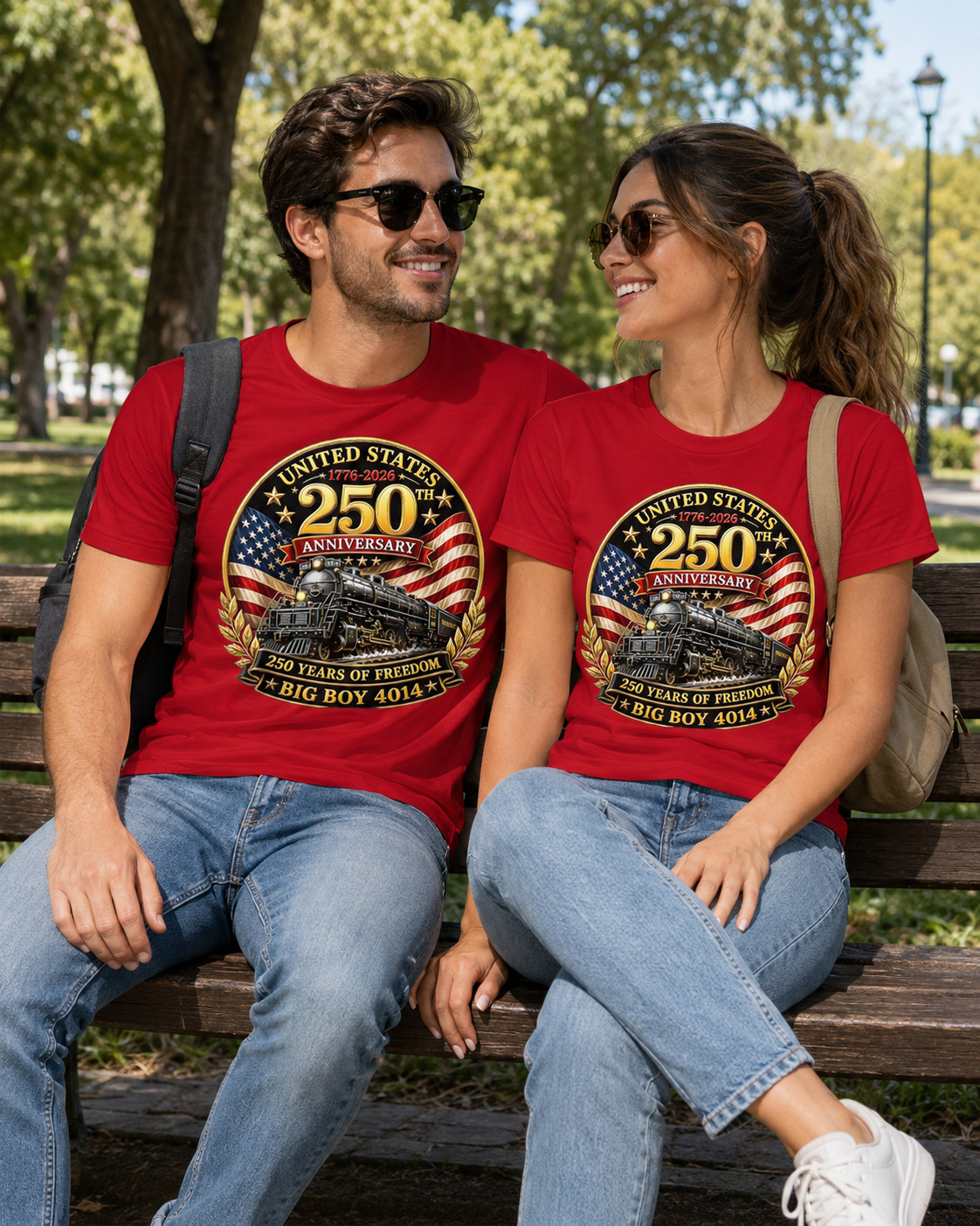 Big Boy 4014 Vintage 250 Steam Locomotive Railroad Train T-Shirt gallery