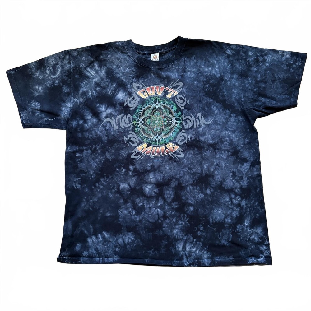 Gov’t Mule Deja Voodoo Spring Concert Tour 2005 T-Shirt Tie-Dye Government XL