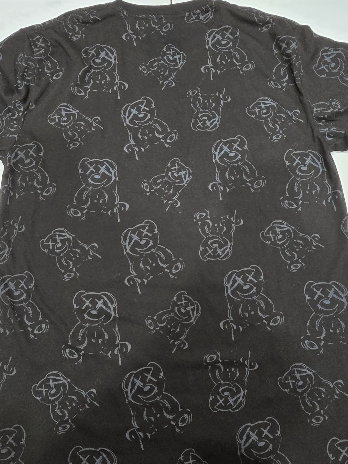 Hustle Mens Full Print Graphic Legend Bear Hustle Shirt L gallery