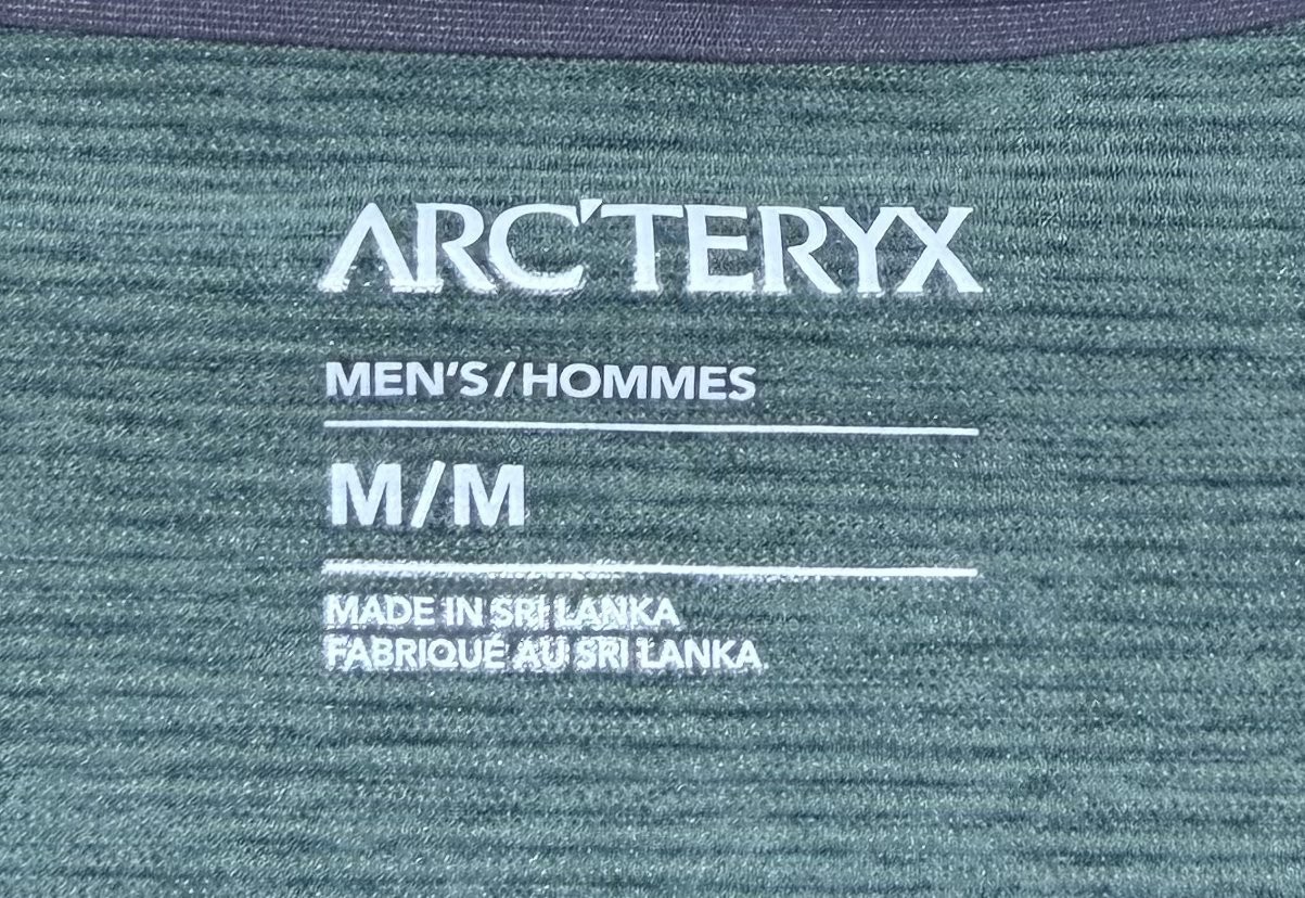 Arc'teryx Cormac Crew SS Tee Top 2023 Green Medium Outdoors gallery