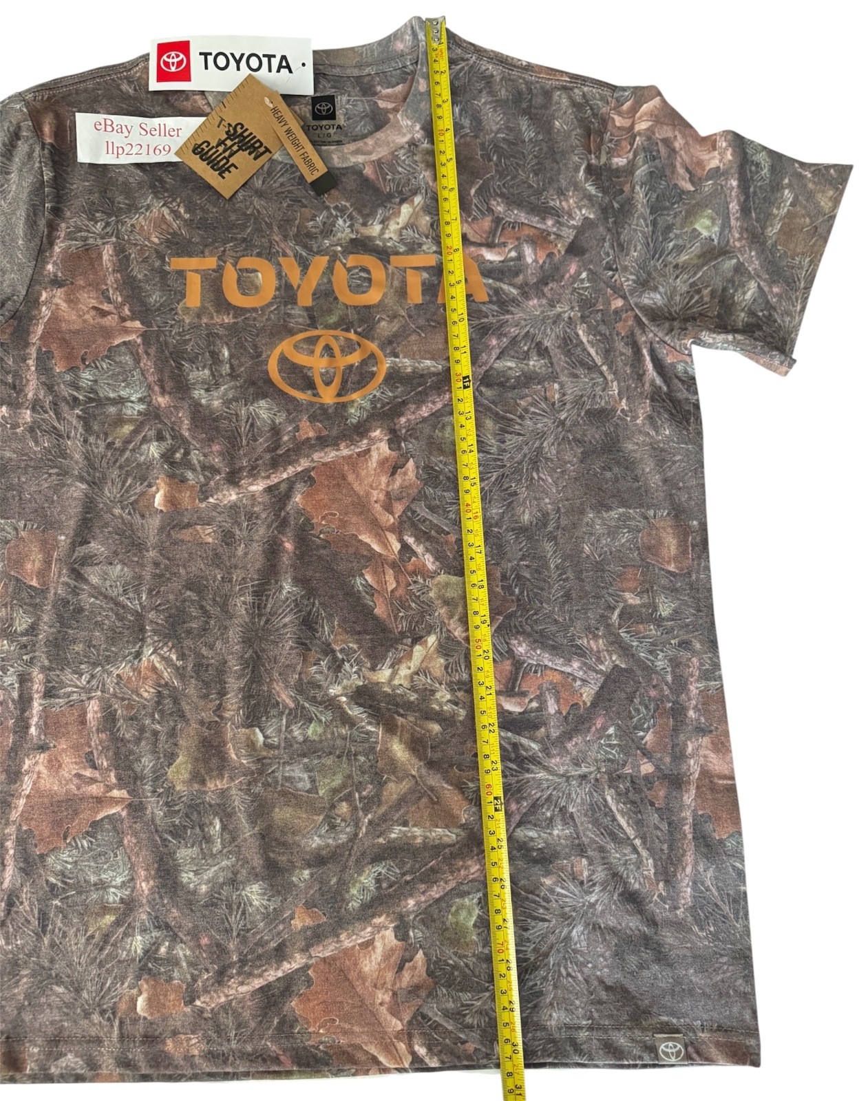 Official Licensed TOYOTA Camouflage Camo Crew T-Shirt (Men’s Large) New With Tag gallery