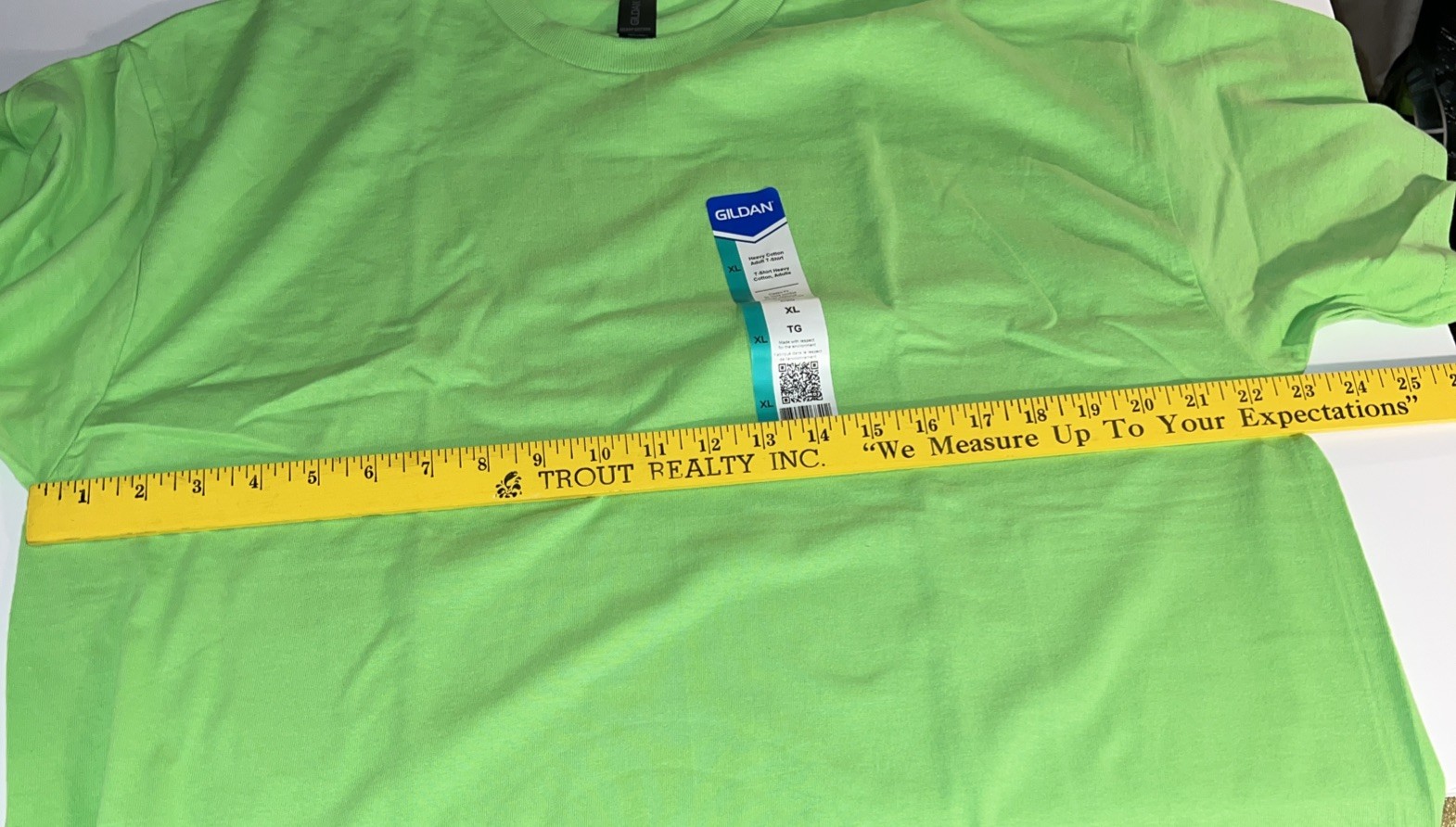 Gildan Mens G500 Solid Heavy Cotton Plain Short Sleeve Green Casual Fit T-Shirt gallery