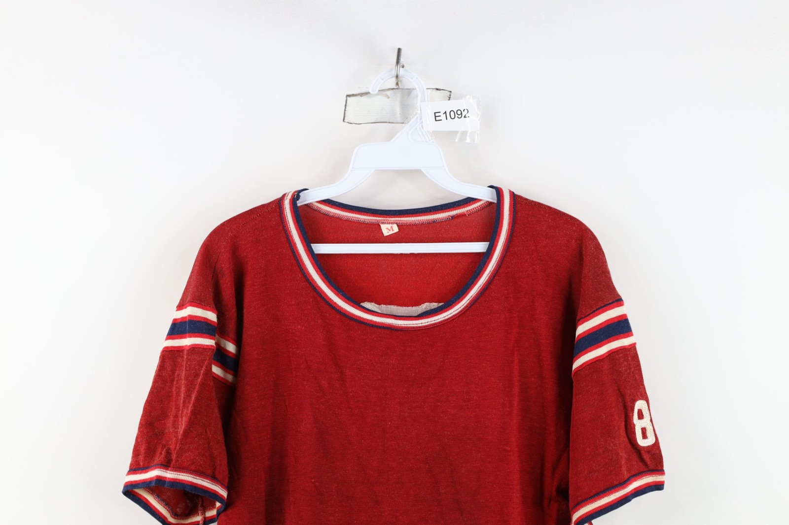 Vintage 40s 50s Mens Medium Chain Stitch Salem Rayon Durene Jersey T-Shirt USA gallery