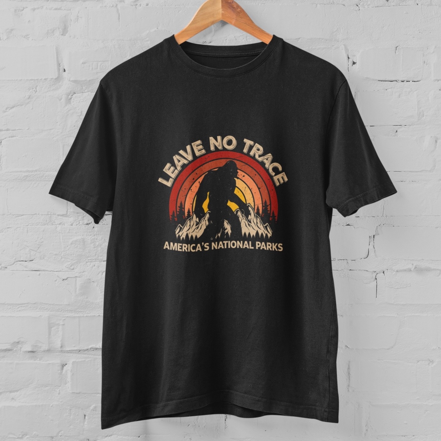 Leave No Trace T Shirt National Parks Hiking Camping Outdoor Nature Tee Gift gallery