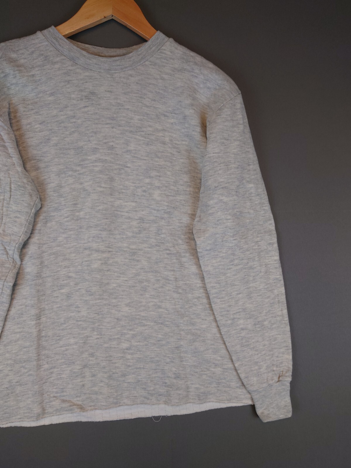 VINTAGE Allen A Gray Long Sleeve T Shirt Large (Fits Medium) Cotton Wool Nylon gallery