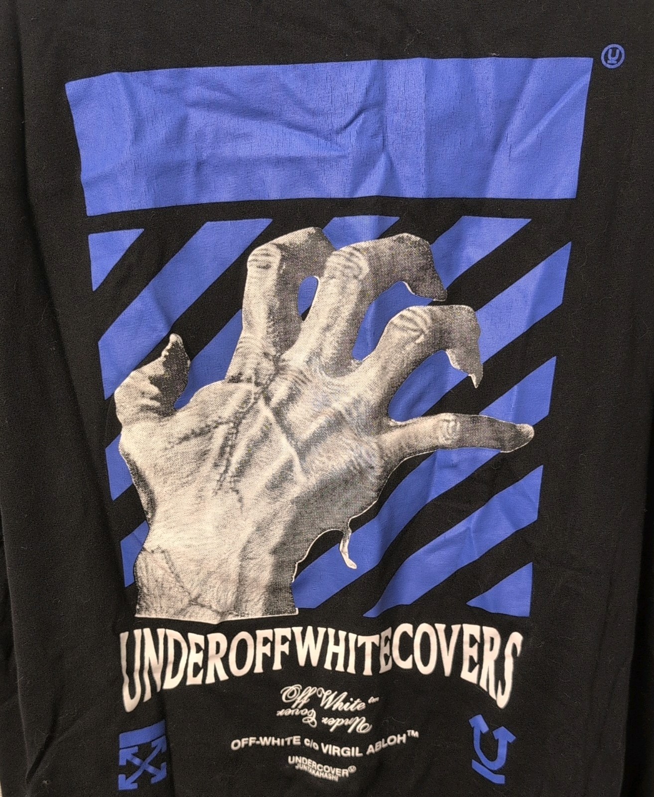 Off-White x Undercover Men’s Graphic Print Crewneck Cotton Tee M gallery