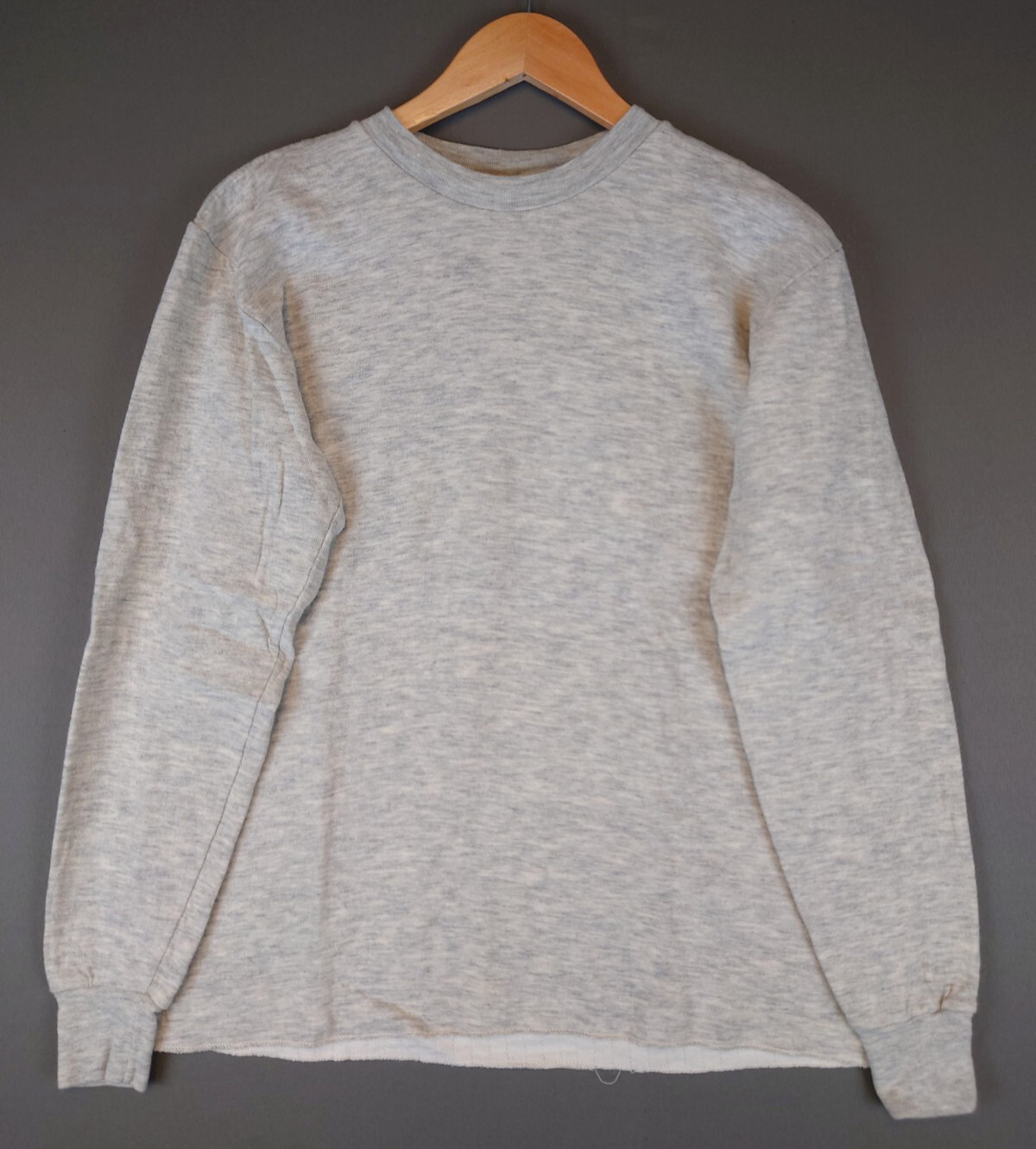 VINTAGE Allen A Gray Long Sleeve T Shirt Large (Fits Medium) Cotton Wool Nylon gallery