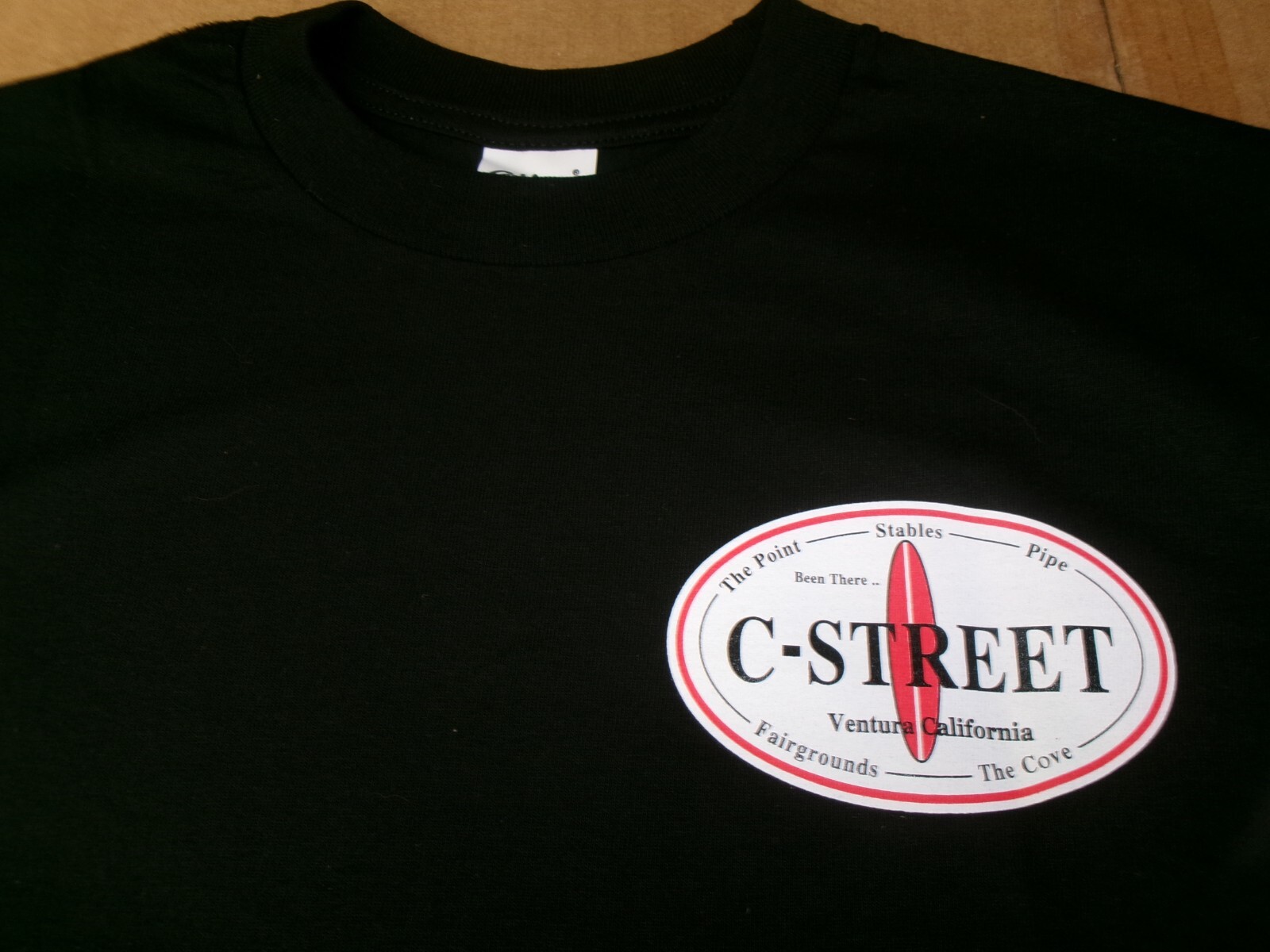 C - STREET SURF BREAKS VENTURA , CALIFORNIA CLOSE OUT SALE T-SHIRTS. NEW! gallery
