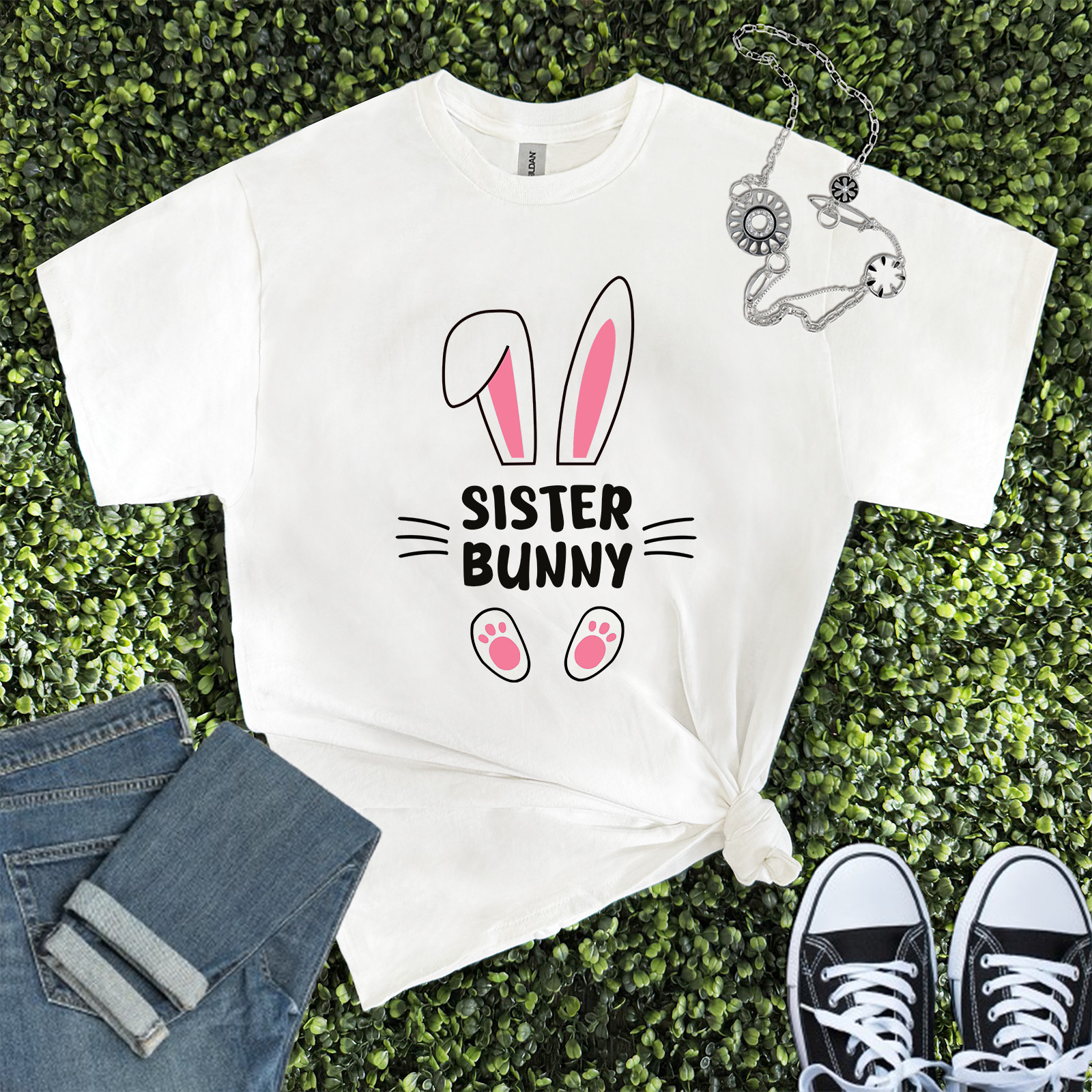 Easter Family Matching, Easter Bunny Shirt, Mama Daddy Easter T-shirt gallery