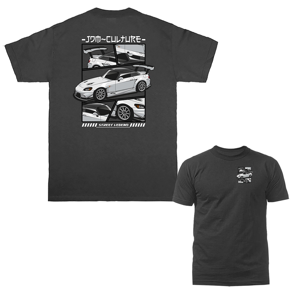 JDM Culture Street Legend Imported Tuned Custom Sports Car T-shirt gallery