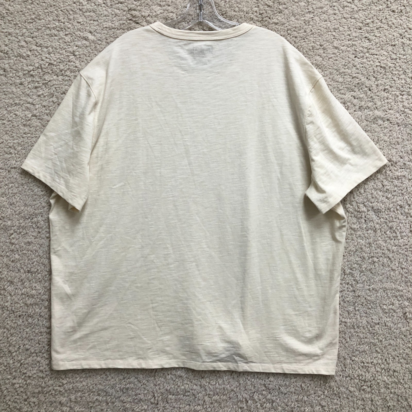 Duluth Trading Shirt 2XL Adult Beige Standard Fit Untucked Length Pullover Mens gallery