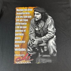 Vintage Evolution Che Guevara T-Shirt Mens Large Graphic Print Spanish Quote Tee
