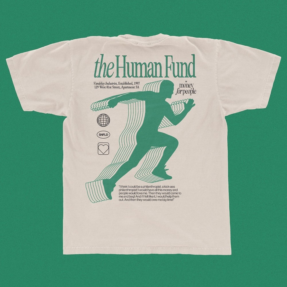The Human Fund Seinfeld George Costanza 90’s Sitcom Vintage Tee