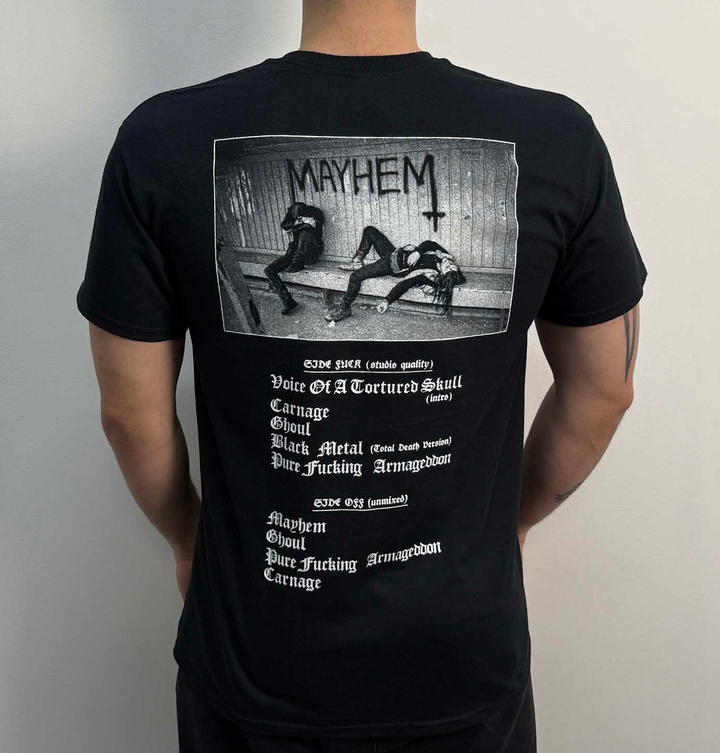 Mayhem - Pure F###ing Armageddon (Gildan) T-Shirt Black bathory gallery
