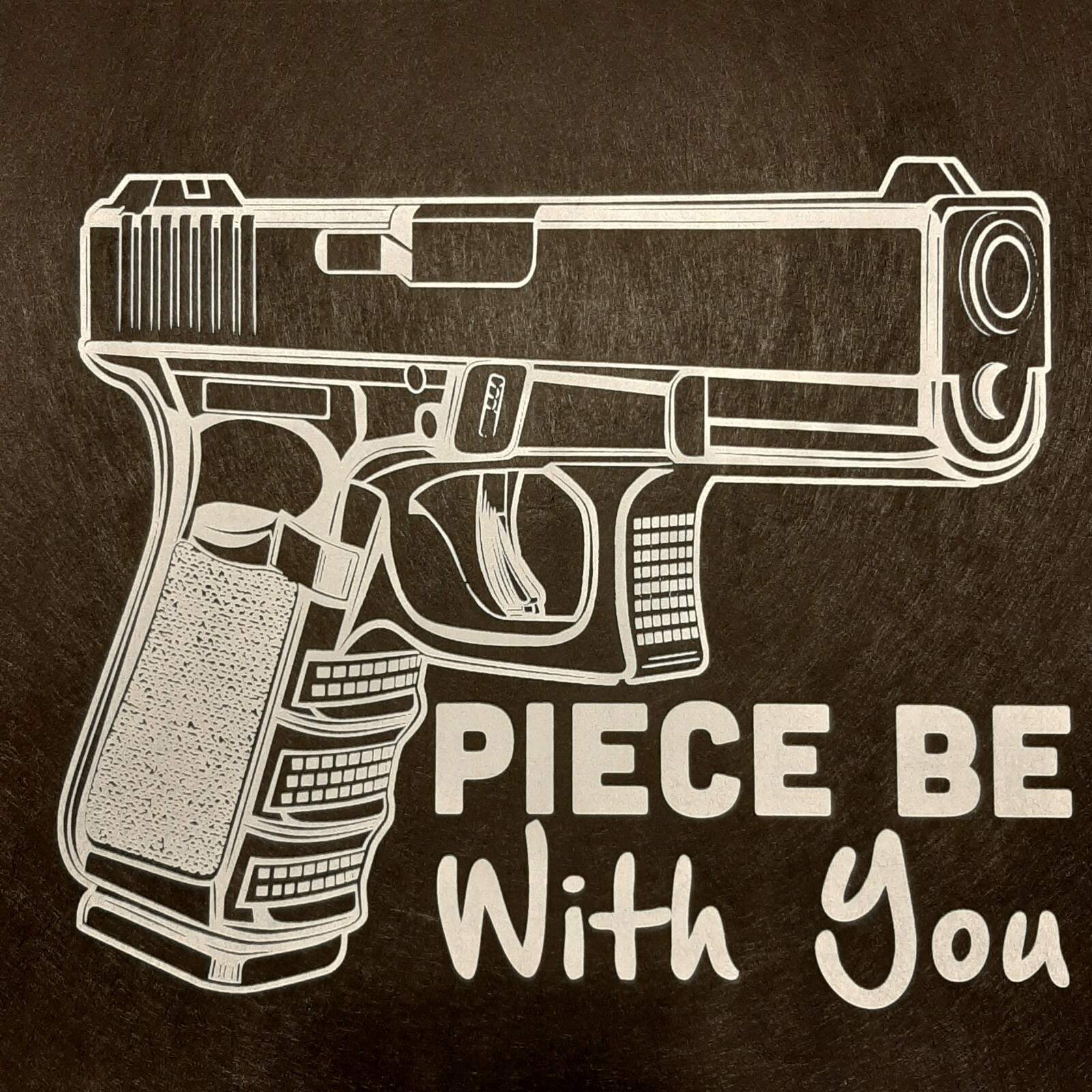 AMERICAN OUTFITTERS PIECE BE WITH YOU GUN RIGHTS SHIRT