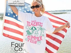 Teacher Summer Break Comfort Tee