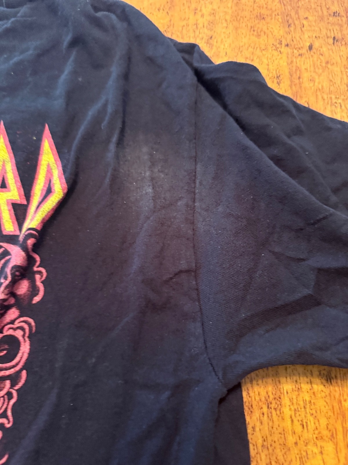 Def Leppard Shirt Mens M Black Diamond Star Halos Tour 2022 Graphic Concert A11 gallery
