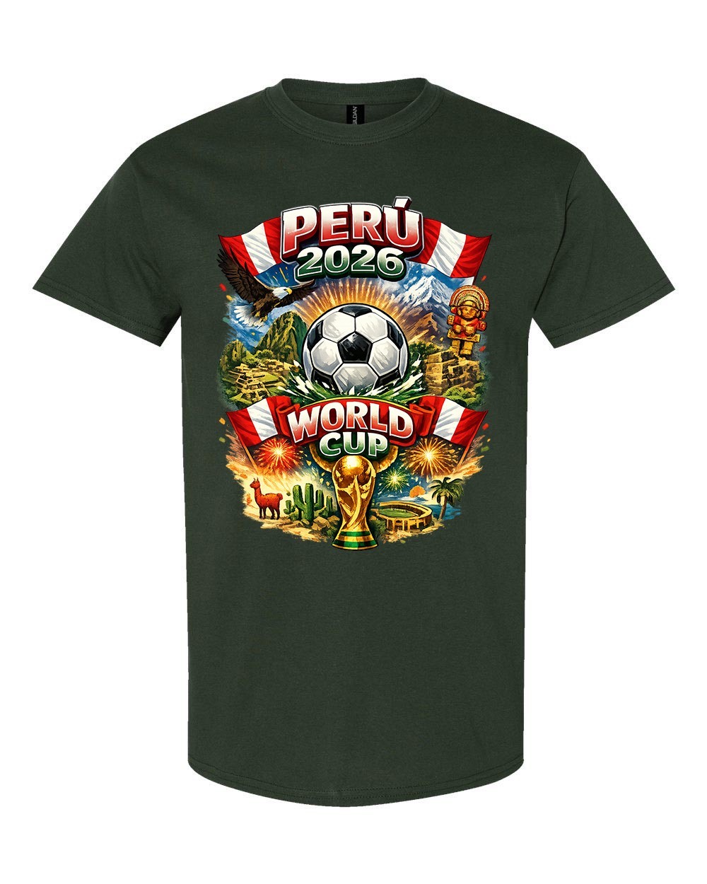 Peru Soccer 2026 World Cup Style Unisex T-Shirt German Fan Shirt Football gallery
