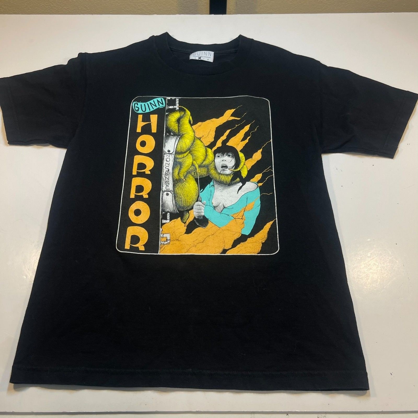 GUINN HORROR Manga Japanese Pulp Dark Fantasy Art T SHIRT Sz Mens M LTD EDT gallery