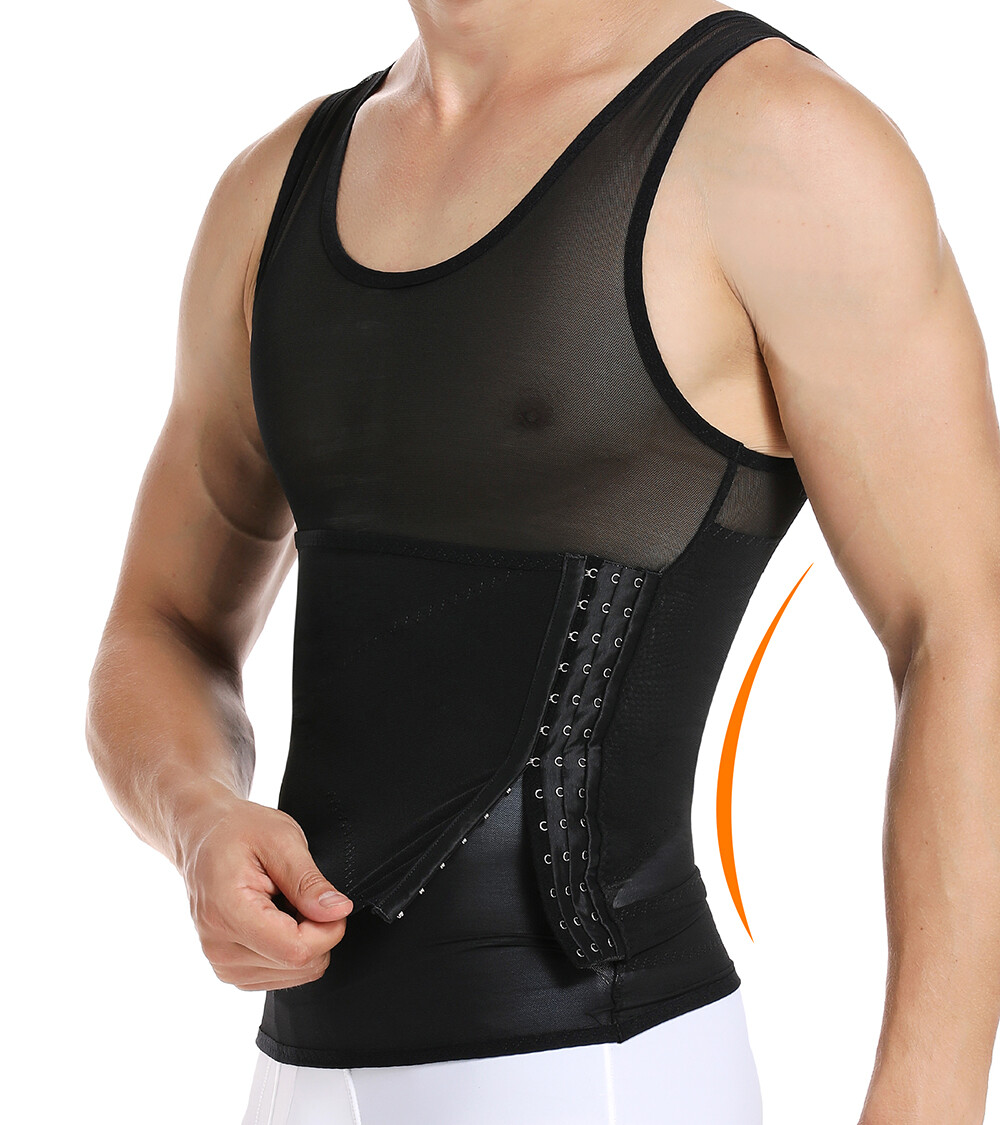 Fajas Para Hombres Faja Reductora De Hombre Men Body Shaper Tummy Control Tee gallery