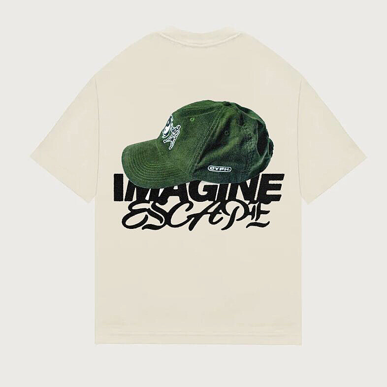 Short-Sleeve Imagine Escape Graphic T-shirt at eBay men's clothing store gallery