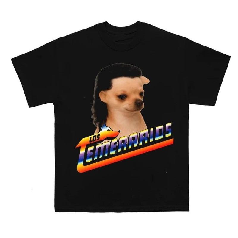 Los Temerarios Dog Collection Shirt Trendy Funny Tees For Men And Women T-Shirt gallery