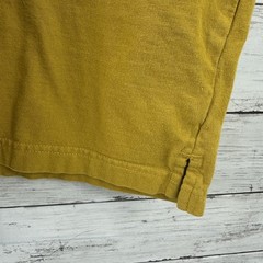 Duluth Trading Co Shirt Mens Medium Mustard Yellow Longtail T Gears Tee Outdoors