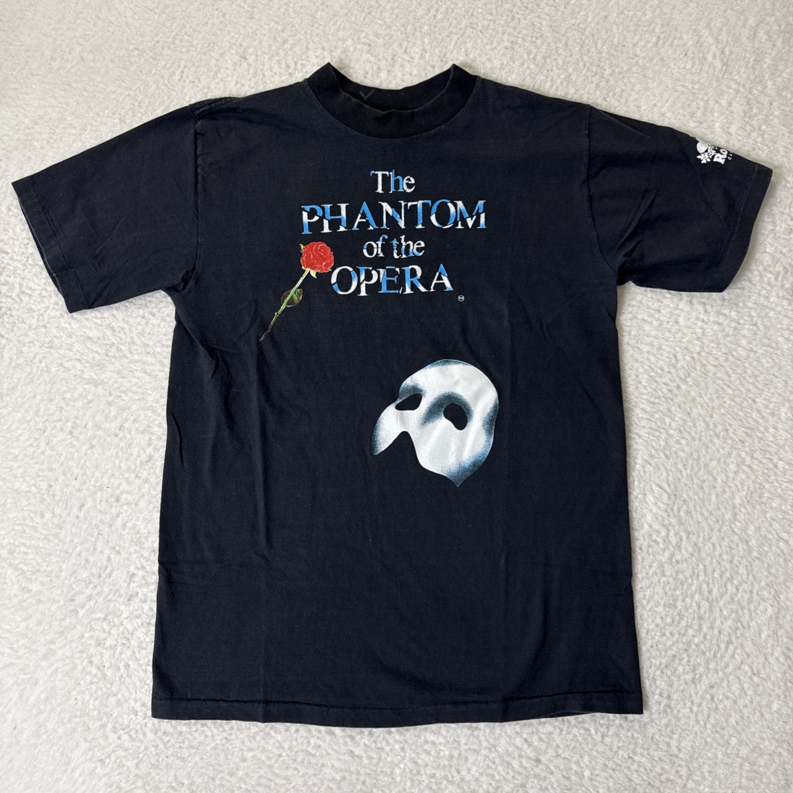 Vintage Roots Canada Phantom Of The Opera T Shirt 1986 Size Large Single Stitch gallery